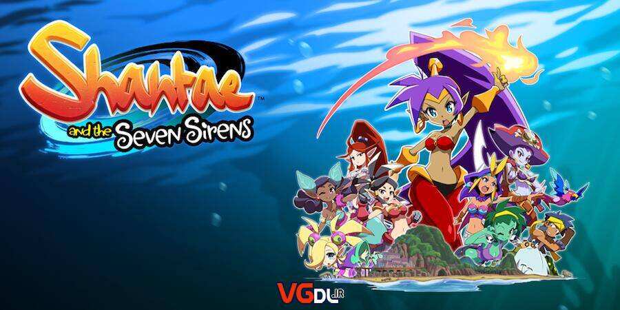 (دوبعدی ماجراجویانه) بازی کم حجم دانلود بازی Shantae and the Seven Sirens