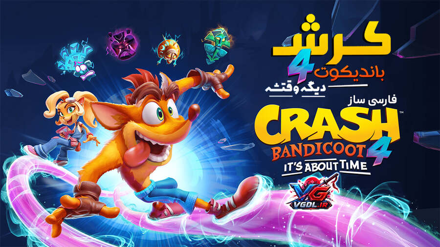 دانلود بازی کامپیوتر Crash Bandicoot 4 Its About Time 