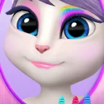 دانلود بازی My Talking Angela برای اندروید "آنجلای سخنگوی من"
