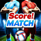 دانلود بازی Score! Match برای اندروید "مسابقه گل‌زنی!"