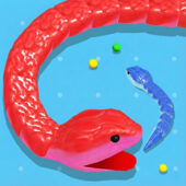 دانلود بازی Snake Clash برای اندروید "نبرد مارها"