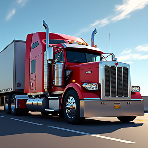 دانلود بازی Truck Simulator Big Rigs (شبیه‌ساز کامیون‌های بزرگ) برای اندروید