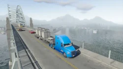 دانلود بازی Truck Simulator Big Rigs v1.5.7 (شبیه‌ساز کامیون‌های بزرگ) برای اندروید - تصویر 3
