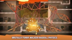دانلود بازی Bridge Constructor: The Walking Dead v1.4 (پل‌سازی: مردگان متحرک) برای اندروید - تصویر 6