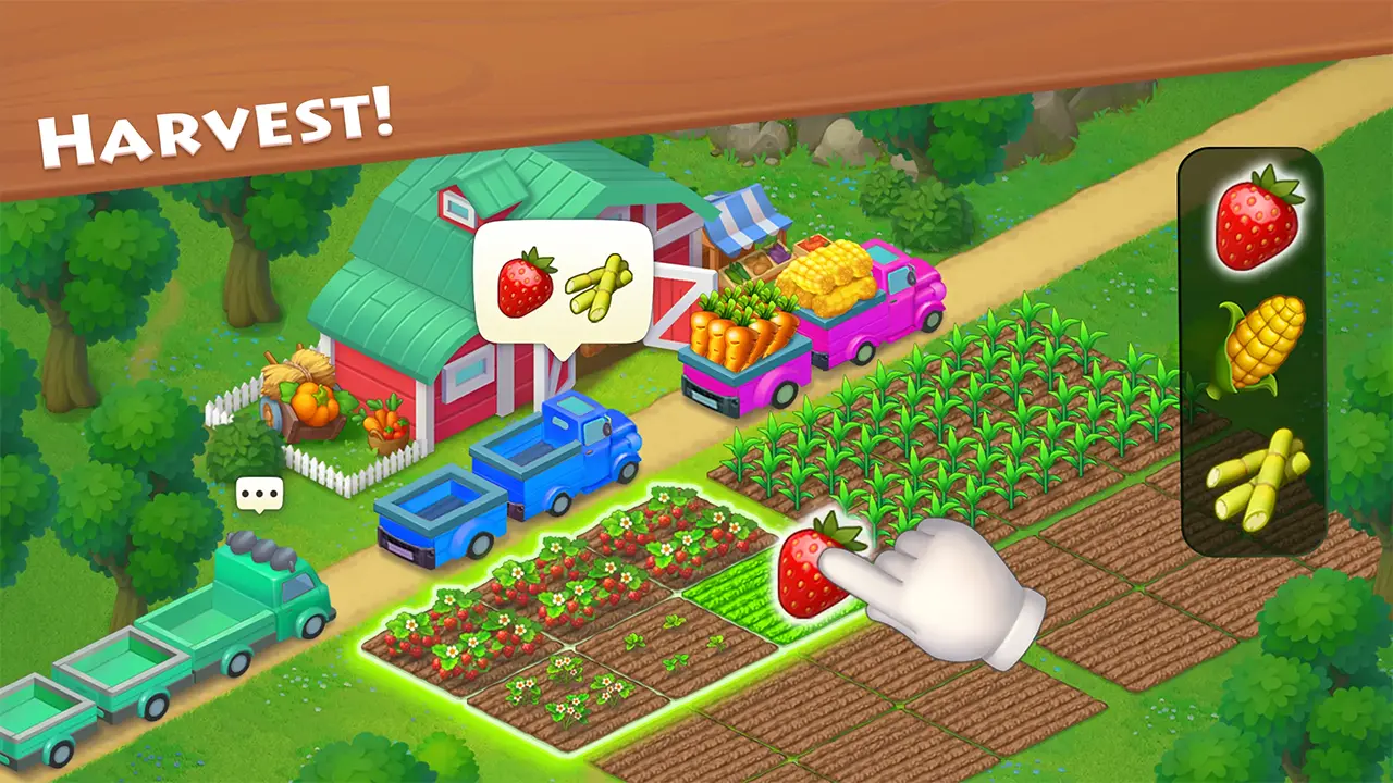 دانلود بازی Township v36.0.2 (مزرعه داری) برای اندروید Township (1)