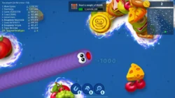 دانلود بازی Worms Zone .io – Hungry Snake v6.24.3 (قلمرو کرم‌ها – مار گرسنه) برای اندروید - تصویر 4