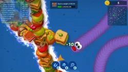 دانلود بازی Worms Zone .io – Hungry Snake v6.24.3 (قلمرو کرم‌ها – مار گرسنه) برای اندروید - تصویر 5