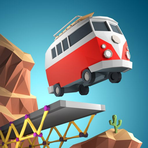 دانلود بازی Poly Bridge (پلی بریج) برای اندروید