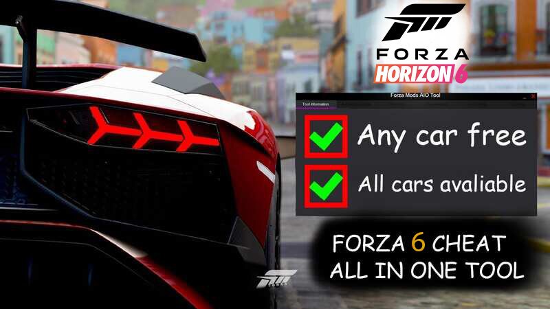 دانلود ترینر و آنلاکر ماشین Forza Horizon 6 برای کامپیوتر