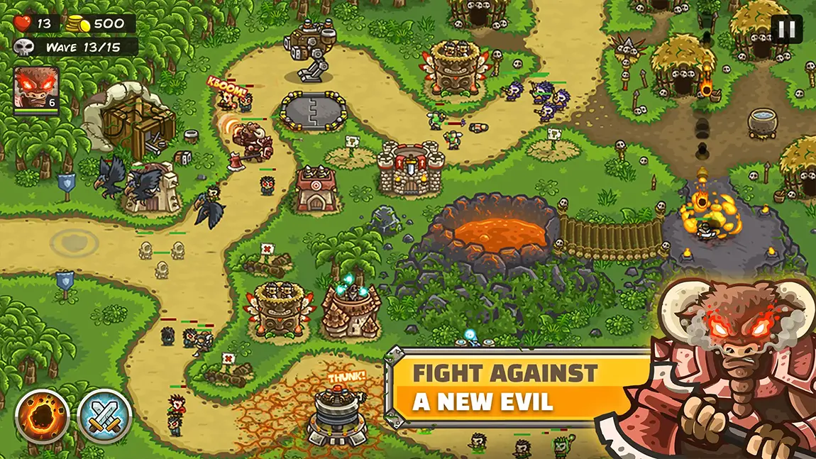 دانلود بازی Kingdom Rush: Frontiers v6.4.18 (یورش پادشاهی: مرزها) برای اندروید دانلود بازی Kingdom Rush: Frontiers برای اندروید