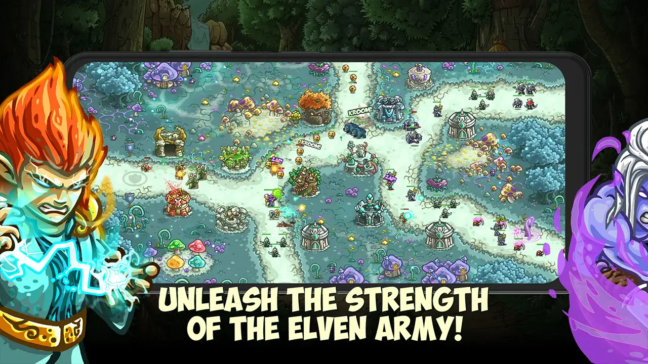 دانلود بازی Kingdom Rush: Origins v6.4.18 (یورش پادشاهی: سرچشمهها) برای اندروید دانلود بازی Kingdom Rush: Origins برای اندروید