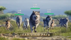 دانلود بازی Wolf Game: Wild Animal Wars v1.0.86 (بازی گرگ: جنگ‌های حیوانات وحشی) برای اندروید - تصویر 4