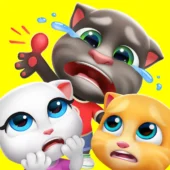 دانلود بازی My Talking Tom Friends برای اندروید "دوستان تام سخنگوی من"